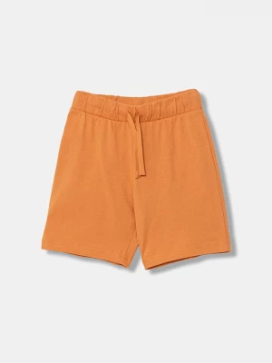Obrázek produktu United Colors of Benetton teplákové šortky dětské bavlněné oranžová