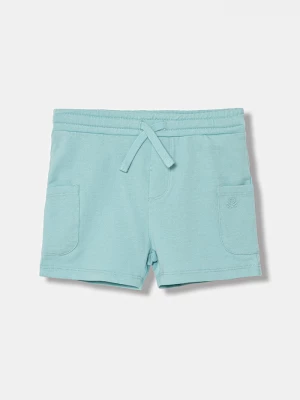 Obrázek produktu United Colors of Benetton teplákové šortky dětské bavlněné tyrkysová