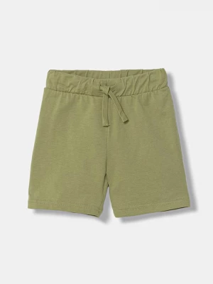 Obrázek produktu United Colors of Benetton teplákové šortky dětské bavlněné zelená