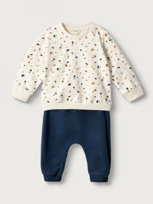 Obrázek produktu United Colors of Benetton teplákový set kojenecký bavlněný s elastanem