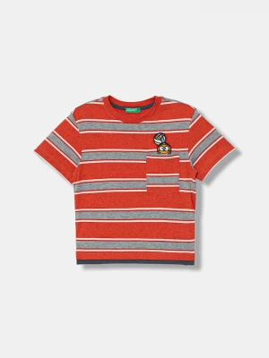 Obrázek produktu United Colors of Benetton tričko dětské bavlněné červená