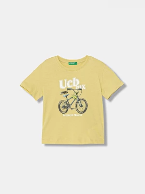 Obrázek produktu United Colors of Benetton tričko dětské bavlněné zelená