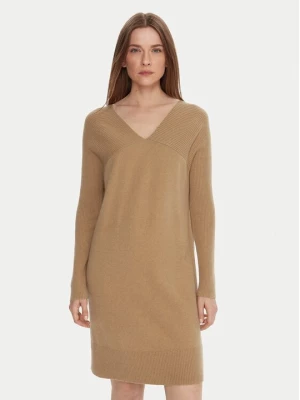 Obrázek produktu United Colors Of Benetton Úpletové šaty 1044DV02C Béžová Relaxed Fit