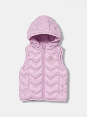 Obrázek produktu United Colors of Benetton Vesta s kapucí dětská fialová