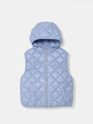 Obrázek produktu United Colors of Benetton vesta s kapucí dětská modrá