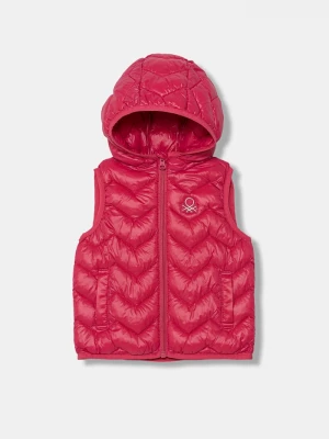 Obrázek produktu United Colors of Benetton vesta s kapucí dětská růžová