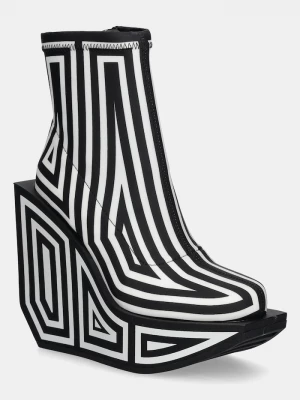 Obrázek produktu United Nude Kožené kotníkové boty United Nude Wa Bootie Hi černá