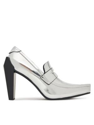 Obrázek produktu United Nude Polobotky Gem Loafer Hi 1095514116 Stříbrná