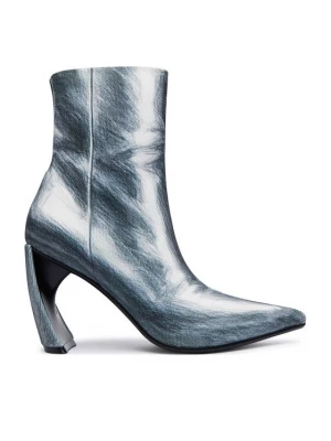 Obrázek produktu United Nude Polokozačky Zuma Canvas HI 110611006202 Stříbrná