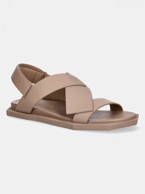 Obrázek produktu United Nude sandály s otevřenou patou dámské kožené Poly Straps Lo Unisex-L béžová