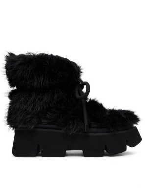 Obrázek produktu United Nude Sněhule Stomper Fur Boot 1104801120 Černá