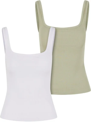 Obrázek produktu Urban Classics Top olivová / bílá