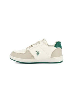 Obrázek produktu US POLO ASSN. Tenisky 'Kevin' béžová / světle béžová / zelená