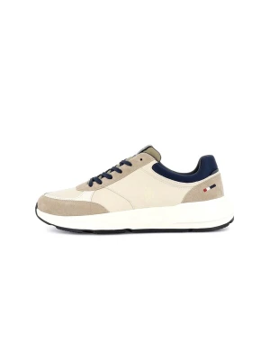 Obrázek produktu US POLO ASSN. Tenisky 'Parker' světle béžová / tmavě béžová / námořnická modř / bílá