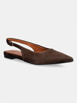 Obrázek produktu Vagabond Shoemakers baleríny semišové HERMINE hnědá
