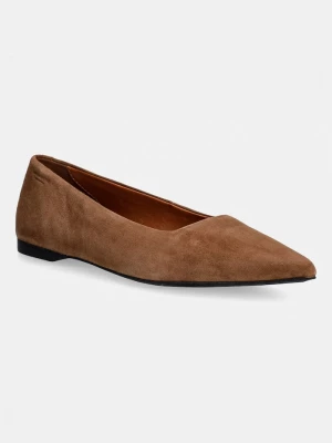Obrázek produktu Vagabond Shoemakers baleríny semišové HERMINE hnědá