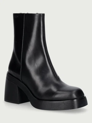 Obrázek produktu Vagabond Shoemakers kotníkové boty na sloupku dámské kožené černá
