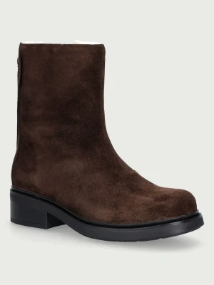 Obrázek produktu Vagabond Shoemakers kotníkové boty zimní dámské kožené KARLIE hnědá