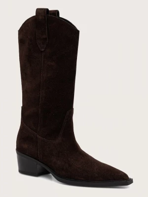Obrázek produktu Vagabond Shoemakers kovbojské boty dámské semišové KELSEY hnědá