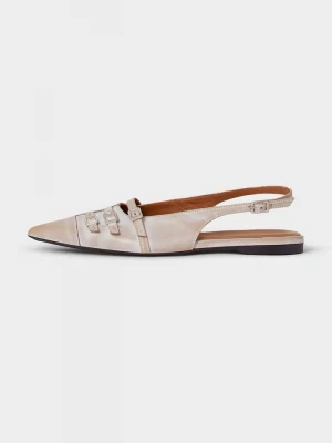 Obrázek produktu Vagabond Shoemakers Kožené baleríny Vagabond Shoemakers HERMINE béžová