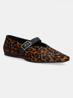 Obrázek produktu Vagabond Shoemakers Kožené baleríny WIOLETTA hnědá