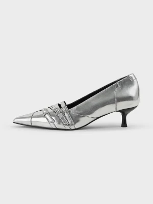 Obrázek produktu Vagabond Shoemakers Kožené lodičky Vagabond Shoemakers LYKKE stříbrná
