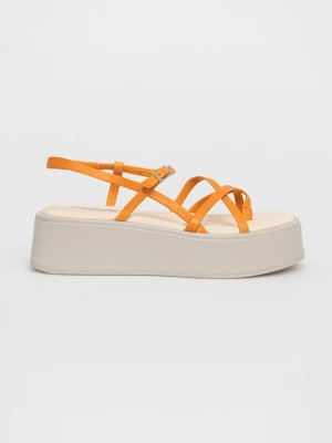 Obrázek produktu Vagabond Shoemakers Kožené sandály Courtney oranžová