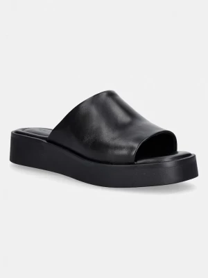 Obrázek produktu Vagabond Shoemakers pantofle na platformě dámské kožené DANYA černá