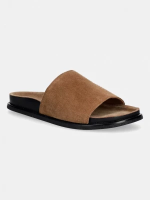 Obrázek produktu Vagabond Shoemakers pantofle na plochém podpatku dámské semišové EFFIE béžová