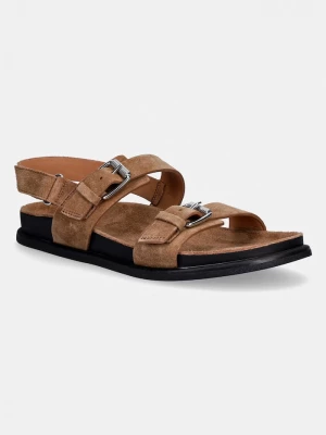 Obrázek produktu Vagabond Shoemakers sandály dámské semišové EFFIE hnědá