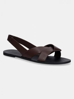 Obrázek produktu Vagabond Shoemakers sandály s otevřenou patou dámské kožené TIA 2.0 hnědá