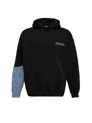 Obrázek produktu VAMOS CLO Mikina světlemodrá / černá / bílá