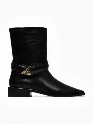 Obrázek produktu Vanda Novak Kožené kotníkové boty Vanda Novak ZOEY DEEP BLACK