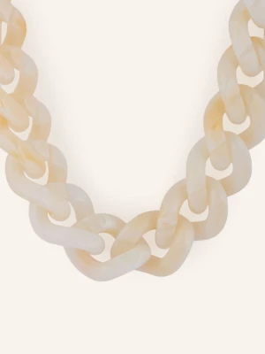 Obrázek produktu Vanessa Baroni Náhrdelník Flat Chain krémová / zlatá
