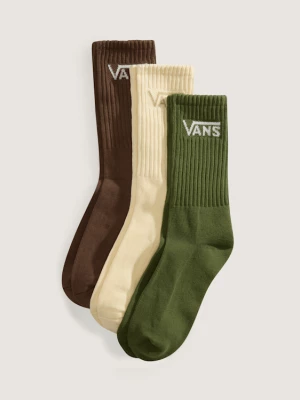 Obrázek produktu Vans - Classic Crew Socks (3 pairs), Man, Green, Size: L (42.5-47​)
