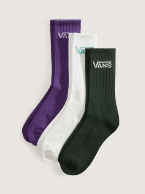 Obrázek produktu Vans - Classic Crew Socks (3 pairs), Man, Green, Size: M (38.5-42​)