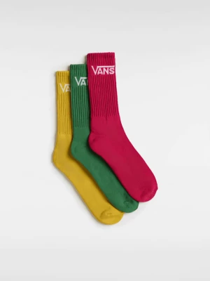 Obrázek produktu Vans - Classic Crew Socks (3 Pairs), Man, Pink