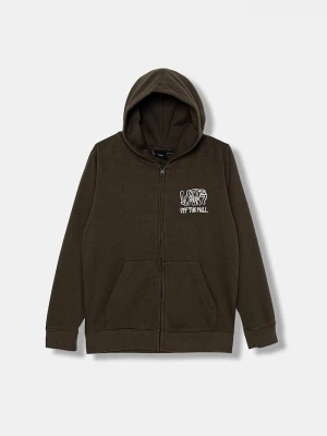 Obrázek produktu Vans Dětská mikina Vans Rippled Full Zip hnědá