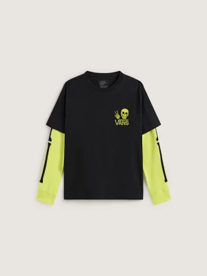 Obrázek produktu Vans - Kids Arm Bones Twofer Shirt (8-14 Years), Black