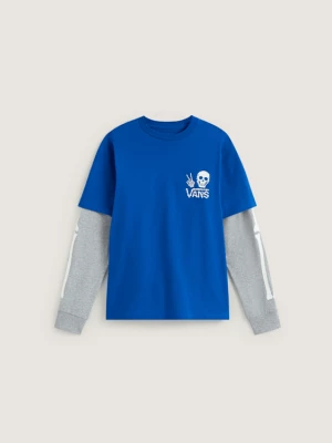 Obrázek produktu Vans - Kids Arm Bones Twofer Shirt (8-14 Years), Blue