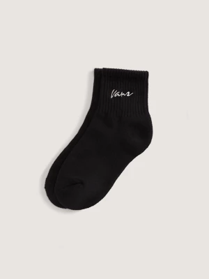 Obrázek produktu Vans - Kids Classic Script Half Crew Socks (1 Pairs), Black, Size: XXS (27-30.5​​)
