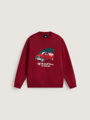 Obrázek produktu Vans - Kids Cut Your Own Crew Sweatshirt (8-14 years), Burgundy