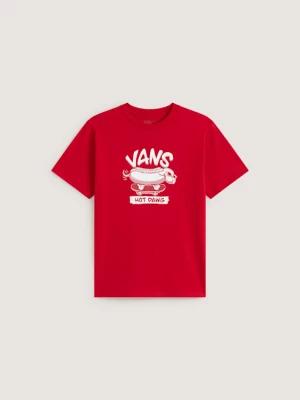 Obrázek produktu Vans - Kids Hot Dawg T-Shirt (8-14 years), Red