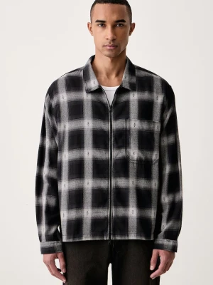 Obrázek produktu Vans košile pánská bavlněná Larkspur Zip Plaid