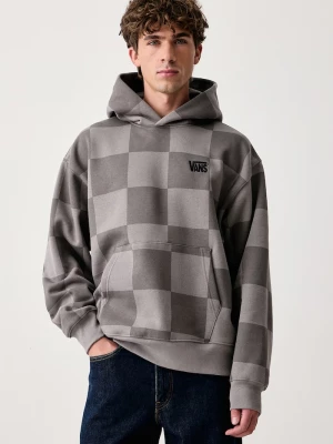 Obrázek produktu Vans mikina s kapucí pánská s bavlnou Tonal Check Stretch Log