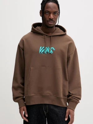 Obrázek produktu Vans mikina s kapucí pánská bavlněná hnědá
