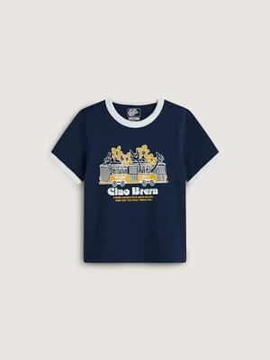 Obrázek produktu Vans - Milano Ciao Brera Ringer T-Shirt, Woman, Blue