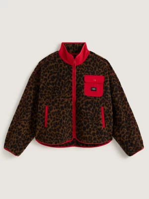 Obrázek produktu Vans - Printed High Pile Jacket, Woman, Brown