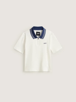 Obrázek produktu Vans - Priscilla Polo SS Top + Piping EGRET, Woman, White