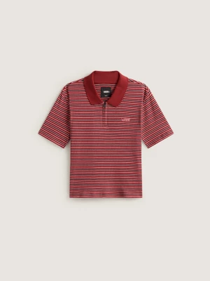 Obrázek produktu Vans - Priscilla Stripe Polo Shirt, Woman, Red